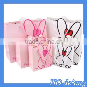 Hogift Best Selling Rabbit Birthday Bag Candy Bags Clothing Bags