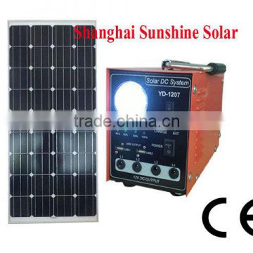 Portable solar light system,portable system for house