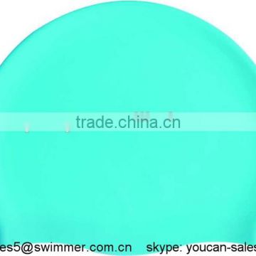 Cheap single color silica cap swimming