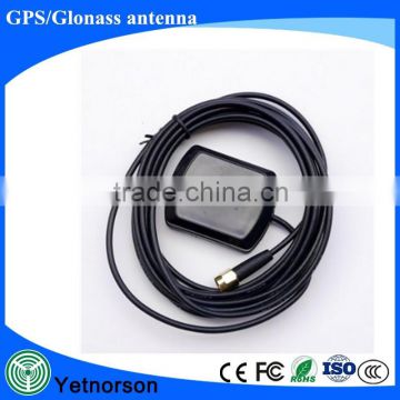 Antenna SMA male Connector Magnetic Mount RG174 3M cable 28dbi glonass gps antenna