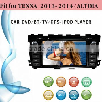 touch screen car dvd player fit for Nissan Tenna 2013 2014 with radio bluetooth gps tv