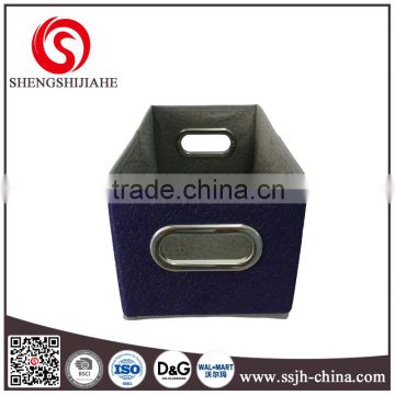 non woven storage box with side handle