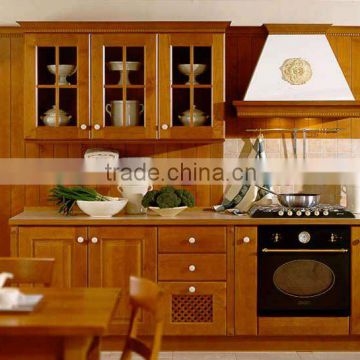 Hot sale timber kitchen cupboard
