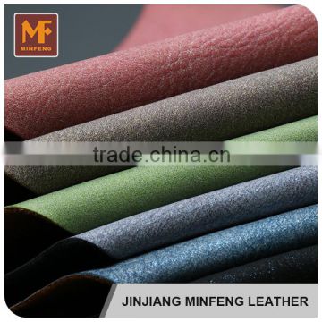 Most popular embossed pattern wholesale leather fabrics to line sofa