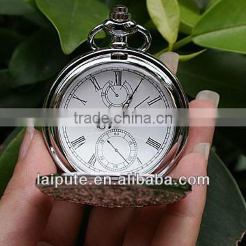 Vintage design big size special face pocket watch