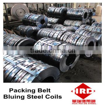 0.7*19MM Bluing Packing Steel strips Cold rolled heat treat steel