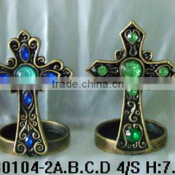 colored cross candlestick