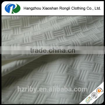 100% polyester knitted jacquard mattress fabric