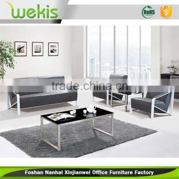 Office new desigh modern leisure leather sectional sofa one seat 700*800*800