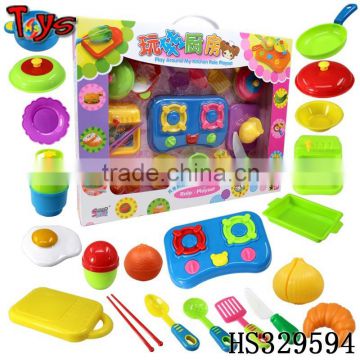latest plastic kids kitchen set toy