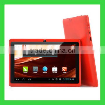 7" smart tablet pc q88 with quad core A33