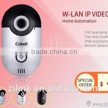 two-way audio support ios android app remote access wifi audio door phone.