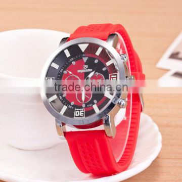 fashion silicone quartz china watch