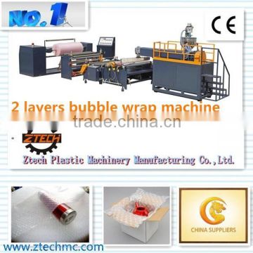ZTECH Series 2 Layer PE Air Bubble Film Wrap Machine for packing