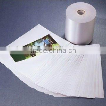 Polyester Satin Label Reversed Coating with PVC