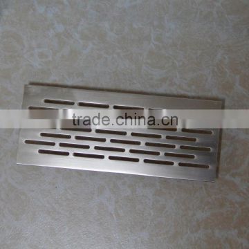 Golden aluminium aerating air plate profiles with good quality and competitive price
