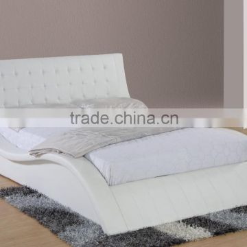 2016 new hot wholesale bedroom furniture PU leather bed
