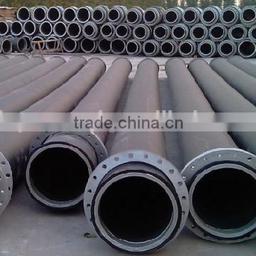 EN10025 S275JR Double Flanged SSAW Dredging Steel Pipe