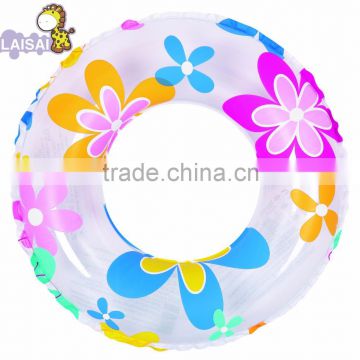 frosted pvc swim ring factory cheap inflatable pvc swim ring