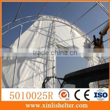 Double Truss Steel Structure Space Frame Dome Shed