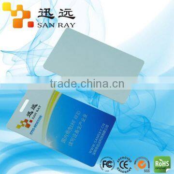 PVC White Card UHF RFID Card for People Tracking