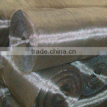 Galvanized Crimped Square Netting Roll