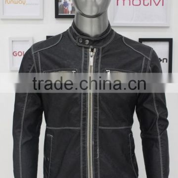 ALIKE cheap pu jacket for men outdoor jacket wholesale jacket