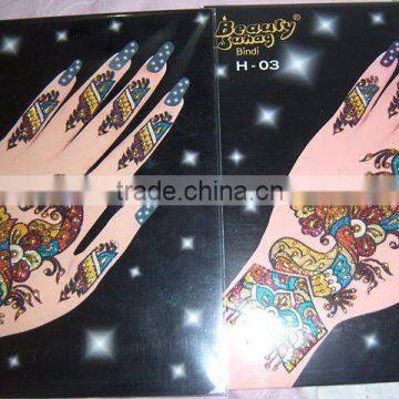 MEHNDI HENNA BINDI HENNA STICKER , PAYPAL