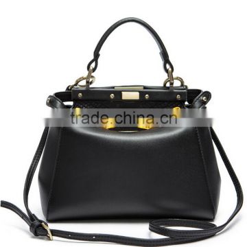 Genuine Ladies fashionable monster Leather mini Handbag