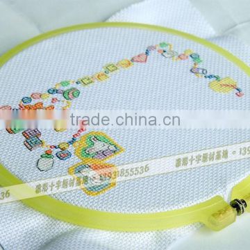 Crystal embroidered collar diameter27cm embroidered hoop for tool