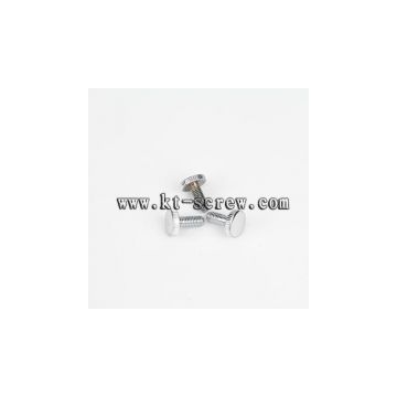 machine screw of hand tighten screw with shing head for water faucet