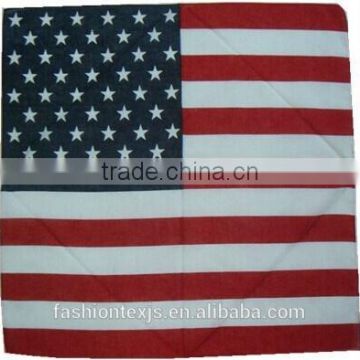 Seamless cheap printing custom desgin country flag bandana