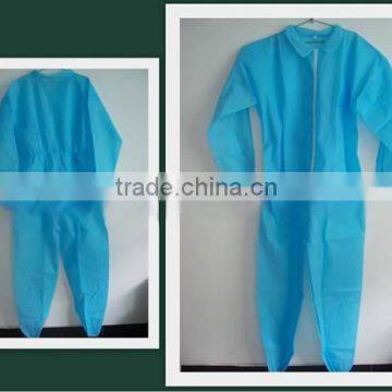 Disposable Safety PP coverall with collar