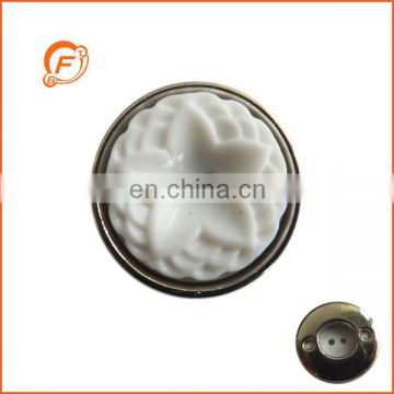 decorative large white buttons
