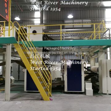 Fully Automatic Corrugator Plant Corrugated Cardboard Production Line