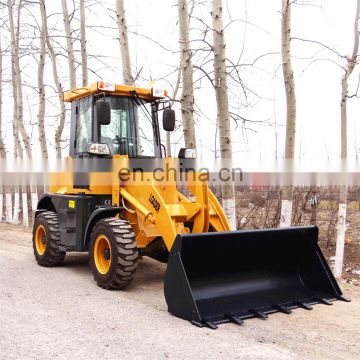 Wheel Loader Tire Chains ZL12F Wheel Loader With Four In One Bucket Optional