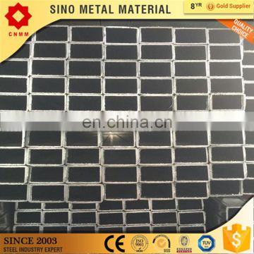 rectangular metal tubing china factory pre gi 38*25mm tube small diameter steel tube