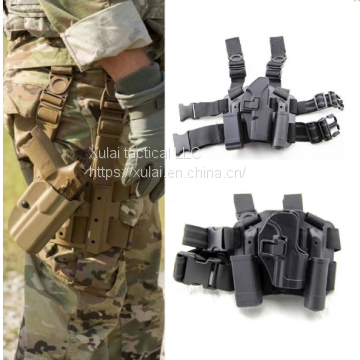 Tactical  gun holster velcro leg holster
