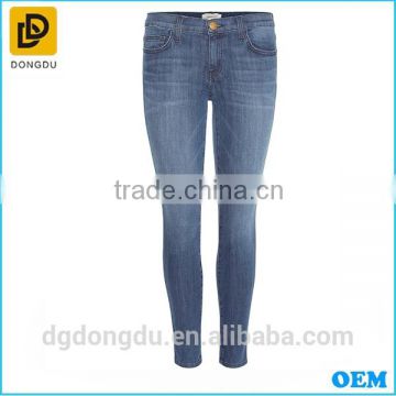 New Fashion Design Top Quality Women Latest Casual Denim Jeans Pants