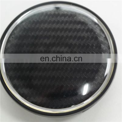 Carbon Fiber Customized 68mm Epoxy Resin Rim Car Wheel Center Hubcap