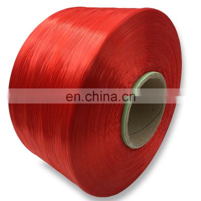 Colorful 100% polyamide filament yarn FDY round bright trilobal bright nylon 6 filament yarn for fabric