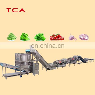1000 Kg/h  Frozen Vegetable  Processing Machine Price Frozen Fruit And Vegetable Production Line