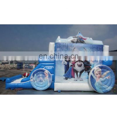 Cheap price inflatable carriage customized bouncer with slide jumping bed for kids