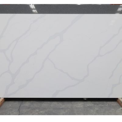Code：2038，Calacatta artificial stone quartz slab kitchen countertops
