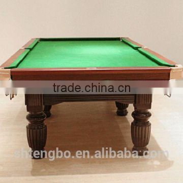 Economic 8ft MDF billiard table,classic type pool tables with dice handbags on sale