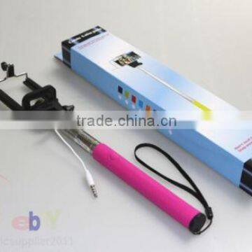 Selfie-Palo-Brazo-Extensible-Soporte-Monopod-Tripode-Telefono-Movil-Boton-Cable Selfie-Palo-Brazo-Extensible-Soporte-Monopod-T