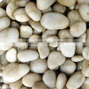 natural white pebble stone for outdoor floor