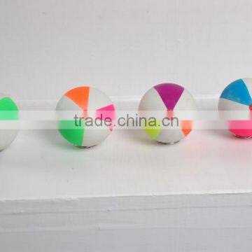 fluorescent color rubber foam ball