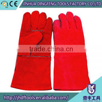New Design cow leather thin work gloves