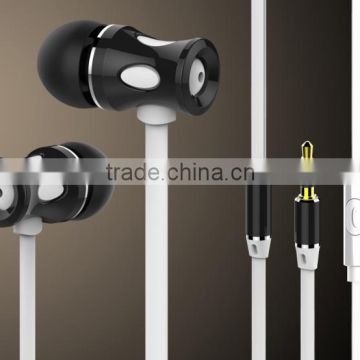 new design metal earphone and headphone with microphone ,earphone and headphone for mobile phone accessories